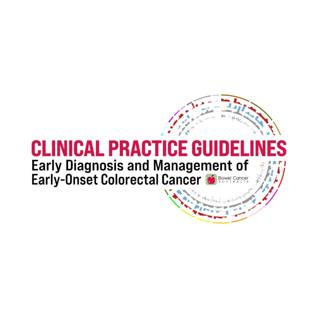 Clinical practice guidelines for early diagnosis and management of early-onset colorectal cancer by Bowel Cancer Australia.
